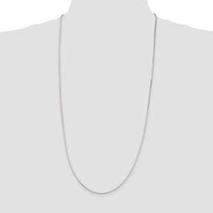 Sterling Silver Octagonal Snake Chain (Style QOS040-30)