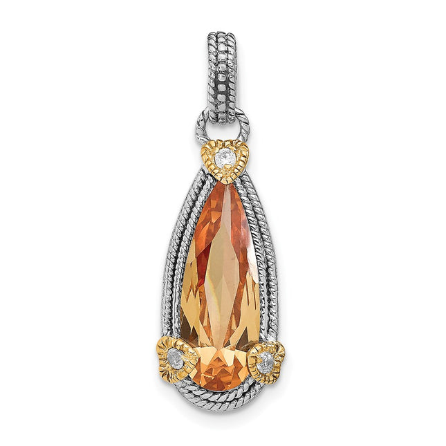 Sterling Silver Pendants Style QP1035 - Classique Jewelry Inc.
