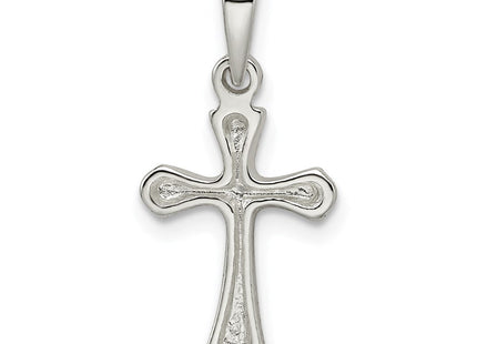 Sterling Silver Cross Charm (Style QP1132)