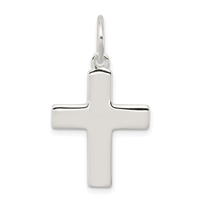 Sterling silver cross charm