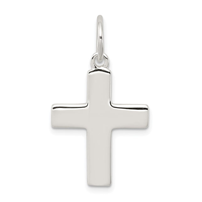 Sterling silver cross charm