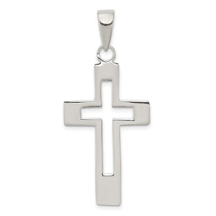 Sterling Silver Cross Pendant (Style QP1141)