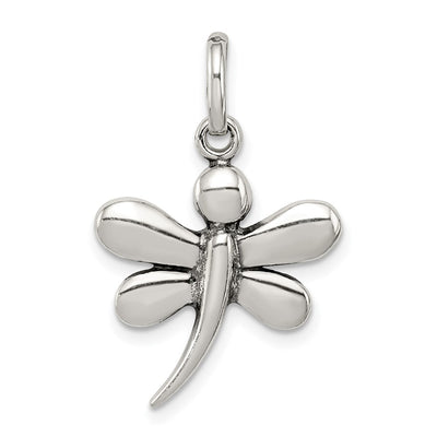 Sterling silver dragonfly pendant