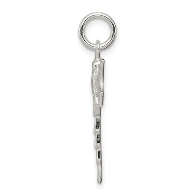 Sterling Silver Dragonfly Charm, 23 x 30mm