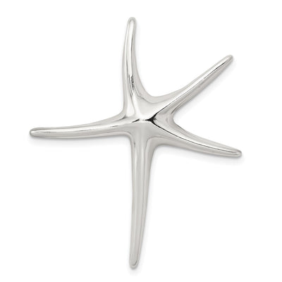 Sterling silver starfish pendant