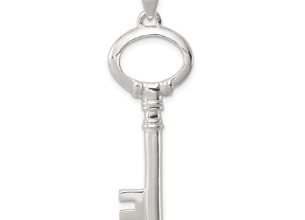 Sterling silver key pendant