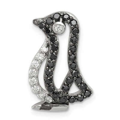 Sterling silver cubic zirconia chain