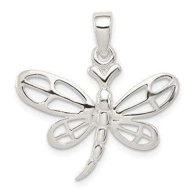 Sterling silver dragonfly pendant