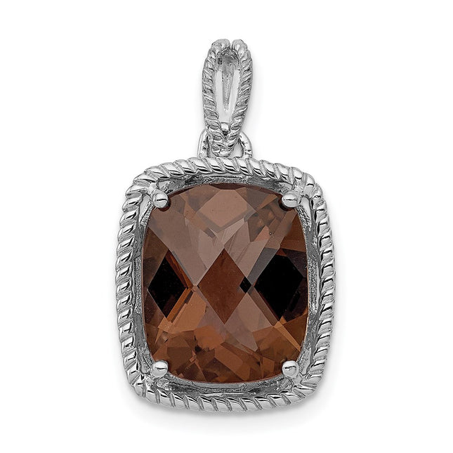 Sterling Silver Pendants Style QP2915SQ - Classique Jewelry Inc.