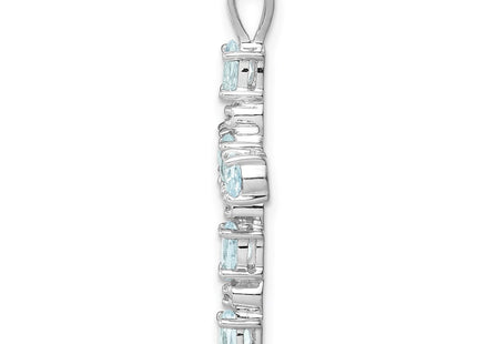 Sterling Silver Pendants Style QP2955AQ - Classique Jewelry Inc.