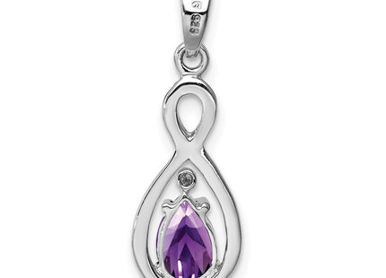 Sterling Silver Pendants Style QP2966AM - Classique Jewelry Inc.