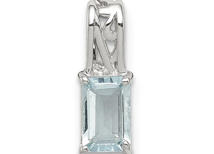 Sterling Silver Pendants Style QP2981AQ - Classique Jewelry Inc.