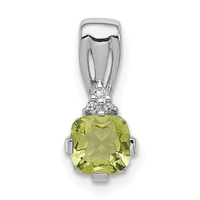 Sterling Silver Pendants Style QP2983PE - Classique Jewelry Inc.