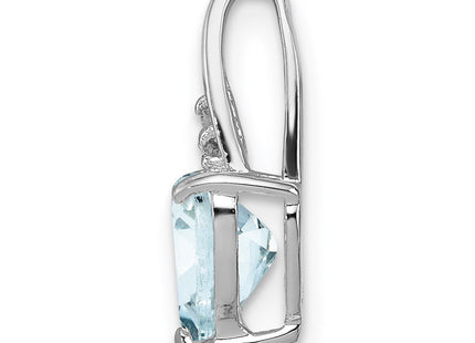 Sterling Silver Pendants Style QP2987AQ - Classique Jewelry Inc.