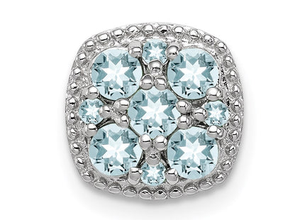 Sterling Silver Pendants Style QP2998AQ - Classique Jewelry Inc.