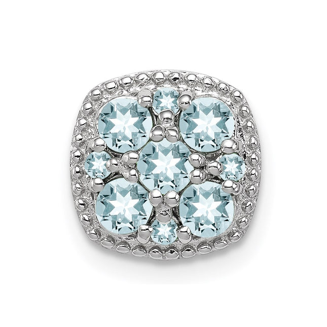 Sterling Silver Pendants Style QP2998AQ - Classique Jewelry Inc.