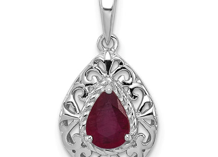 Sterling Silver Pendants Style QP3005R - Classique Jewelry Inc.