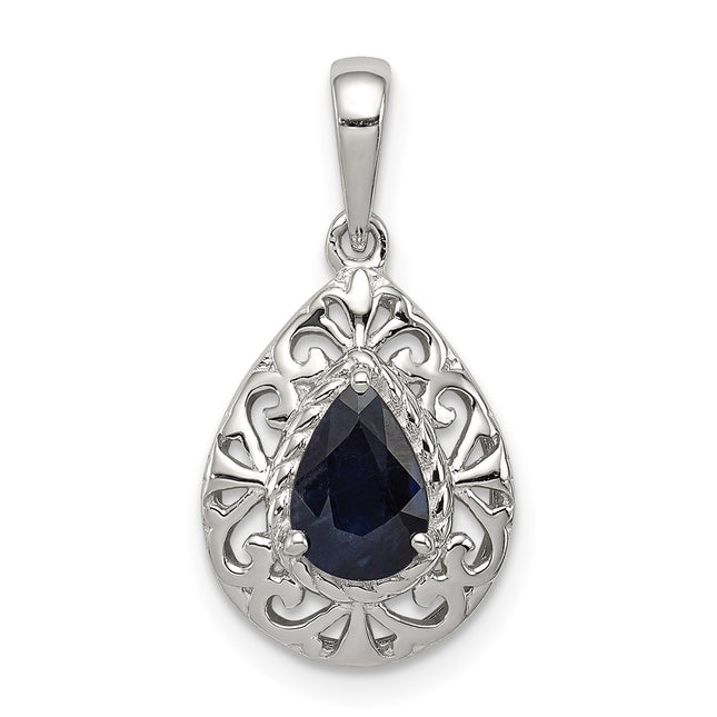 Sterling Silver Pendants Style QP3005S - Classique Jewelry Inc.
