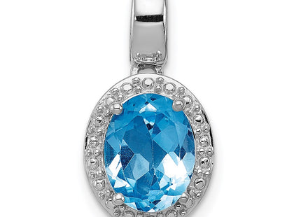Sterling Silver Pendants Style QP3043BT - Classique Jewelry Inc.