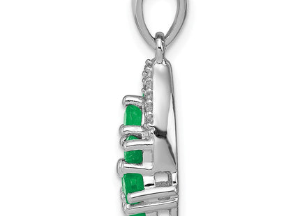 Sterling Silver Pendants Style QP3055E - Classique Jewelry Inc.