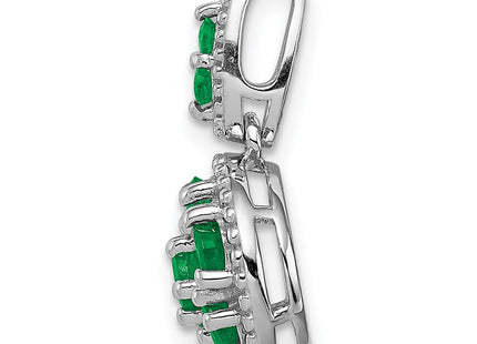 Sterling Silver Pendants Style QP3058E - Classique Jewelry Inc.