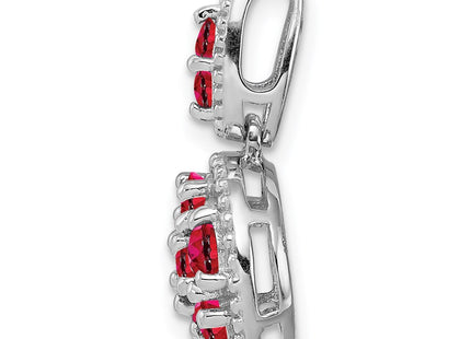 Sterling Silver Pendants Style QP3058R - Classique Jewelry Inc.