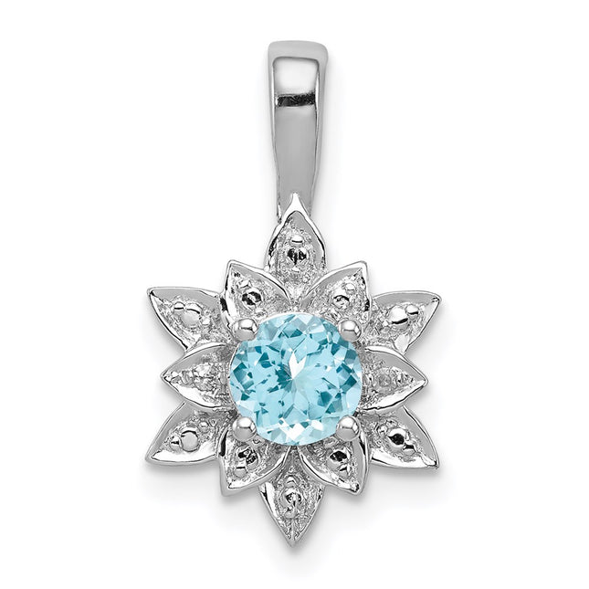 Sterling Silver Pendants Style QP3069BT - Classique Jewelry Inc.