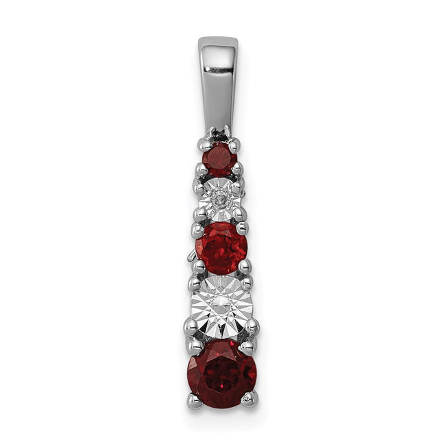 Sterling Silver Pendants Style QP3117GA - Classique Jewelry Inc.