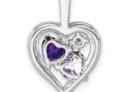 Sterling Silver Pendants Style QP3139PQ - Classique Jewelry Inc.