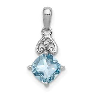 Sterling Silver Pendants Style QP3160BT - Classique Jewelry Inc.