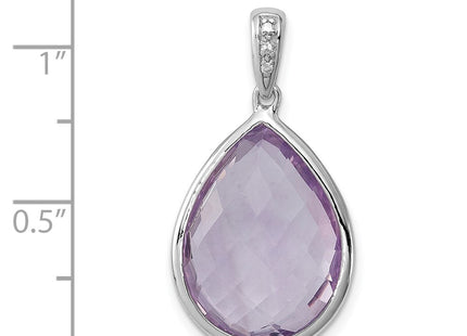 Sterling Silver Pendants Style QP3168PQ - Classique Jewelry Inc.