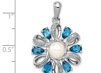 Sterling Silver Pendants Style QP3176 - Classique Jewelry Inc.