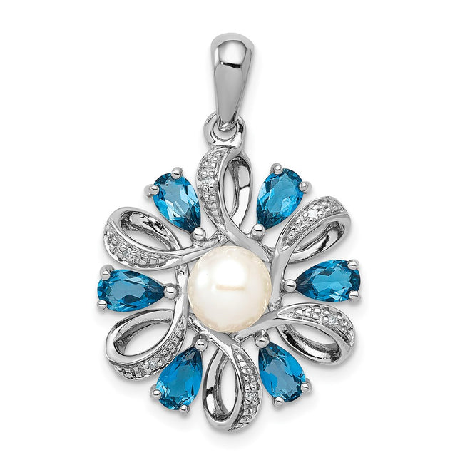 Sterling Silver Pendants Style QP3176 - Classique Jewelry Inc.