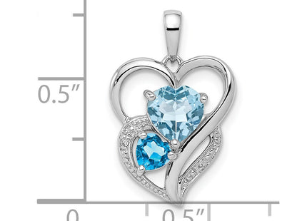 Sterling Silver Pendants Style QP3183BT - Classique Jewelry Inc.