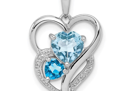 Sterling Silver Pendants Style QP3183BT - Classique Jewelry Inc.