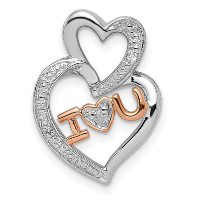 Sterling silver heart pendant