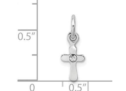 Sterling Silver Pendants Style QP4033APR - Classique Jewelry Inc.