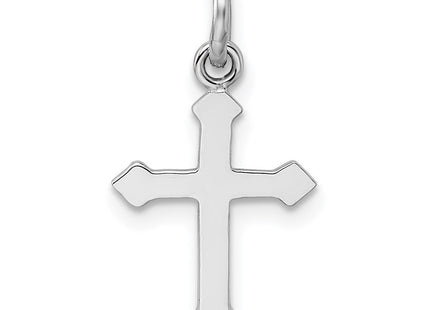 Sterling silver cross pendant, further view