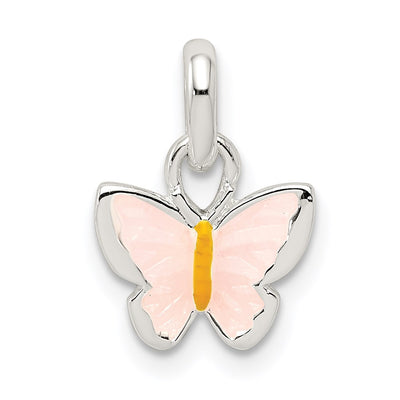 Sterling silver butterfly pendant