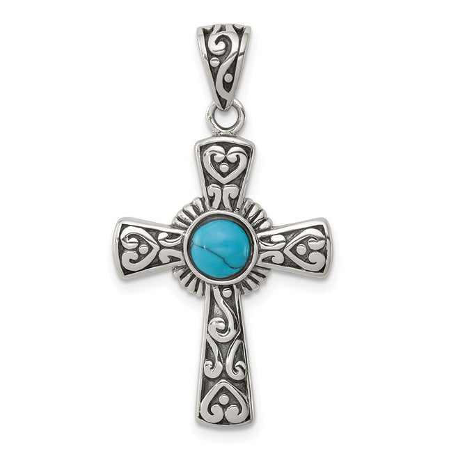 Sterling Silver Pendants Style QP4111 - Classique Jewelry Inc.