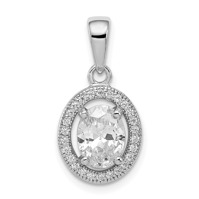 Sterling Silver Pendants Style QP4243 - Classique Jewelry Inc.