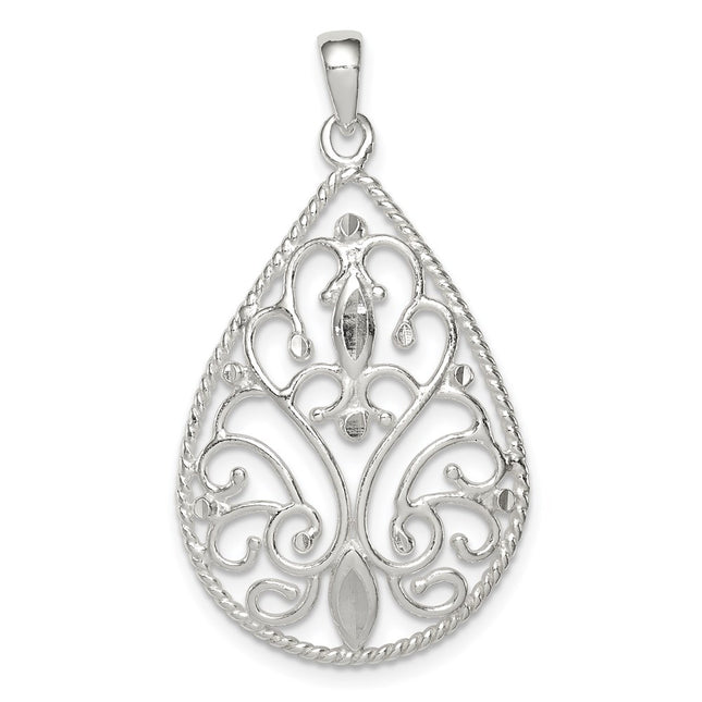 Sterling Silver Pendants Style QP4308 - Classique Jewelry Inc.