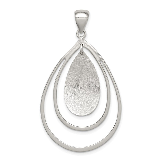 Sterling Silver Pendants Style QP4312 - Classique Jewelry Inc.