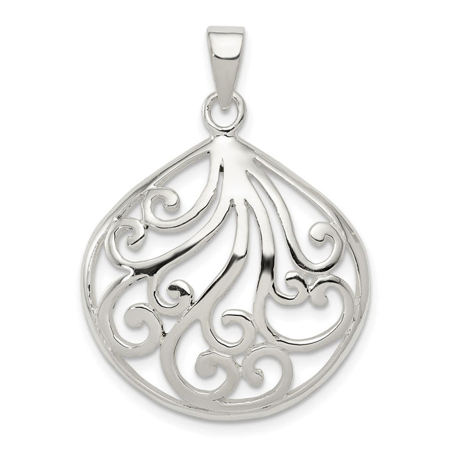 Sterling Silver Pendants Style QP4338 - Classique Jewelry Inc.
