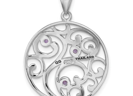 Sterling Silver Pendants Style QP4355 - Classique Jewelry Inc.