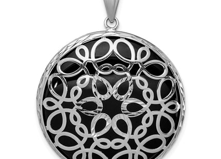 Sterling Silver Pendants Style QP4491 - Classique Jewelry Inc.