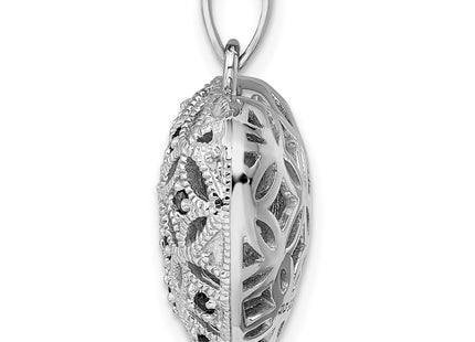 Sterling Silver Pendants Style QP4543GA - Classique Jewelry Inc.