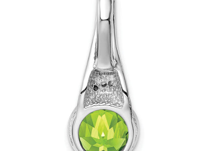 Sterling Silver Pendants Style QP4545PE - Classique Jewelry Inc.