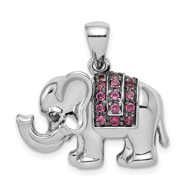 Sterling Silver Pendants Style QP4548RG - Classique Jewelry Inc.