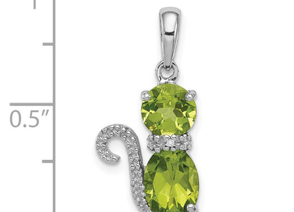 Sterling Silver Pendants Style QP4551PE - Classique Jewelry Inc.